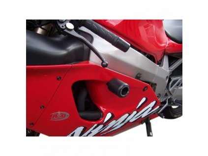 Padací chrániče - Kawasaki ZX7R P6-P7, černé (Velikost/Provedení Černá)