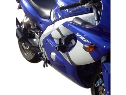 Padací chrániče - Yamaha Thunder Cat, černé (Velikost/Provedení Černá)