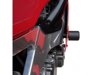 RG Racing padací chrániče pro motocykly HONDA CBR400 Gull Arm (NC29), černé (pár) (Velikost/Provedení Černá)