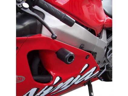 RG Racing padací chrániče pro motocykly KAWASAKI ZX7R P1-P5, černé (pár) (Velikost/Provedení Černá)