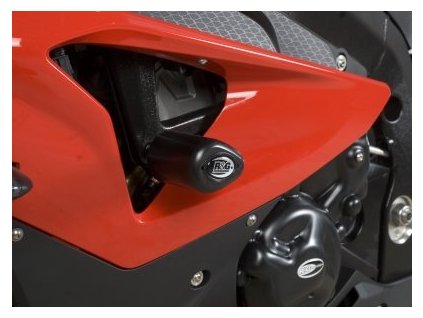 Aero padací chrániče RG Racing pro motocykly BMW S1000RR (´12), černé (Velikost/Provedení Černá)