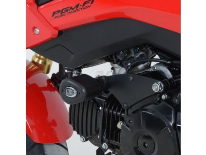 Aero padací chrániče, Honda MSX125 ('13- ) (Velikost/Provedení Černá)