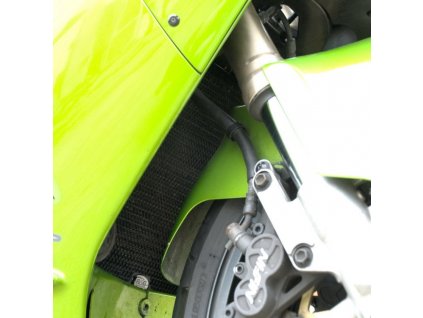 Ochranná mřížka chladiče černá - Kawasaki ZX12-R (Velikost/Provedení Černá)