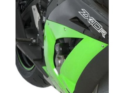 Aero padací chrániče, krátké RACE ONLY, Kawasaki ZX10R Ninja ('11-) (Velikost/Provedení Černá)