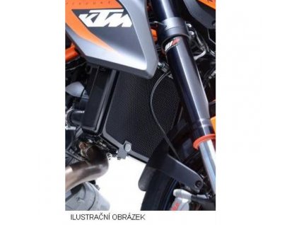 Ochranná mřížka chladiče pro KTM 1290 Super Duke R, černá (Velikost/Provedení Černá)