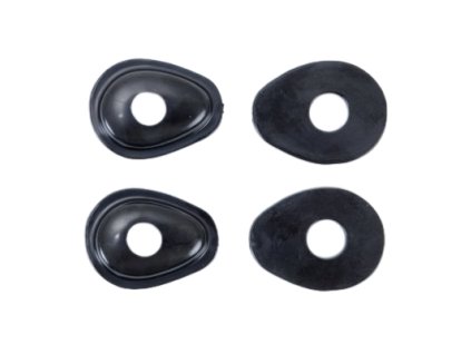 Adaptéry mikroblinkrů pro Suzuki SV 03- a GSXR 600/750 96-00, černý (Velikost/Provedení Černá)