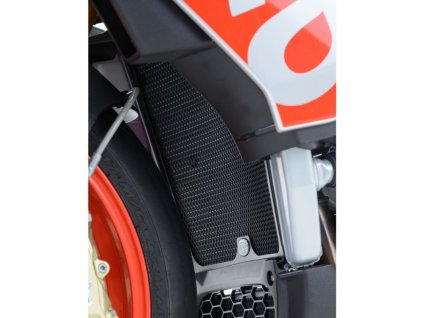 Kryt chladiče RG Racing pro Aprilia RSV4 RF, Tuono V4 1100, černý