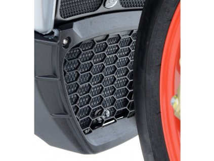 Kryt olejového chladiče RG Racing pro Aprilia RSV4 RF, Tuono V4 1100, černý (Velikost/Provedení Černá)