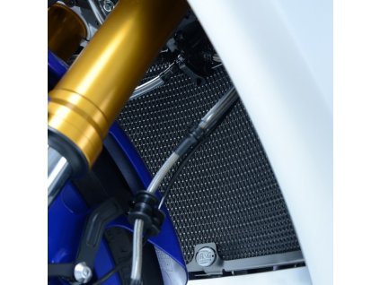 Kryt chladiče RG Racing pro Yamaha YZF-R1 -15, MT-10, černý (Velikost/Provedení Černá)