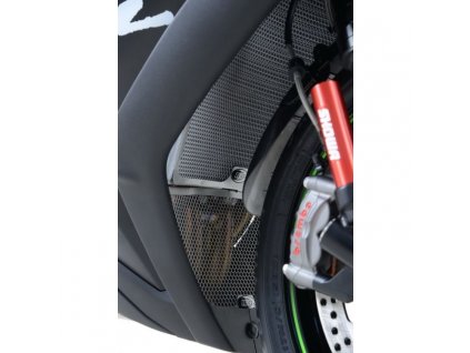 Ochranná mřížka chladiče RG Racing - Kawasaki ZX10R, černá