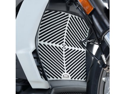 Ochranná mřížka chladiče RG Racing Ducat X Diavel / S stříbrná