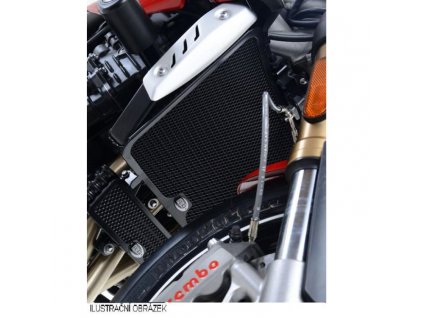 Ochranná mřížka chladiče RG Racing Triumph Speed Triple S/R 16-,černá (Velikost/Provedení Černá)