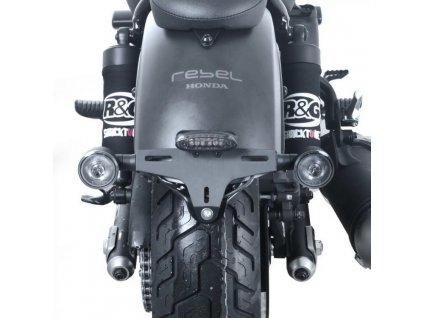 Držák SPZ, Honda CMX500 Rebel (S) (2020-), černý