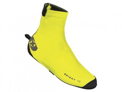 voděodolné návleky přes cyklo boty a tretry BRIGHT SHOES 1.0, OXFORD (žluté fluo)