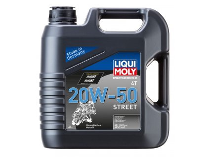 LIQUI MOLY Motorbike 4T 20W50 Street, minerální motorový olej 4 l