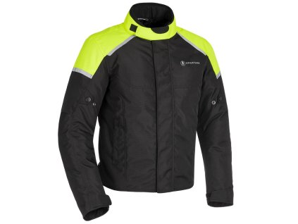 bunda SHORT WP, OXFORD SPARTAN (černá/žlutá fluo) (Velikost/Provedení XL)