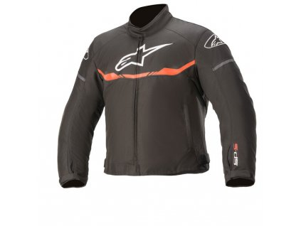 bunda T-SP S WATERPROOF, ALPINESTARS, dětská (černá/červená fluo) 2024