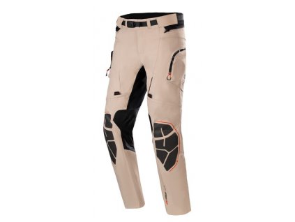 kalhoty AMT-10R DRYSTAR XF, ALPINESTARS (písková/černá/oranžová) 2026 (Velikost/Provedení XL)