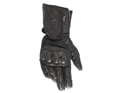 rukavice SP-8 HDRY, ALPINESTARS (černá/černá) 2024
