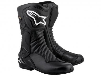 boty S-MX 6 GORE-TEX, ALPINESTARS (černá) 2024