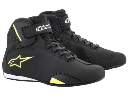 boty SEKTOR, ALPINESTARS (černé/žlutá fluo) 2026 (Velikost/Provedení 42,5)
