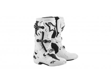 boty TECH 10 SUPERVENTED, ALPINESTARS, perforované (bílá) 2026 (Velikost/Provedení 45,5)
