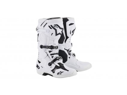 boty TECH 10, ALPINESTARS (bílá) 2026 (Velikost/Provedení 44,5)