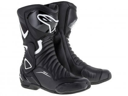 boty STELLA S-MX 6, ALPINESTARS (černé/bílé) 2024