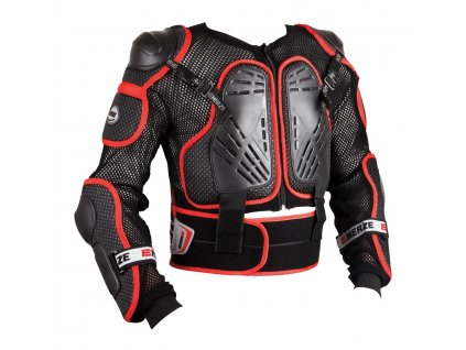 chránič těla EM3, EMERZE (černá/červená) (Velikost/Provedení 2XL)