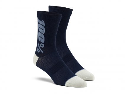 ponožky RYTHYM Merino Wool, 100% - USA (modrá)