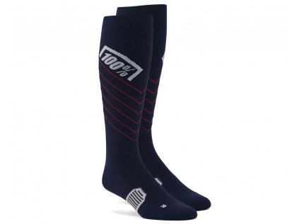 ponožky HI SIDE MX, 100% - USA (modrá)