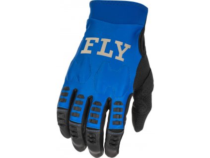 rukavice EVOLUTION DST, FLY RACING - USA 2022 (modrá/černá)