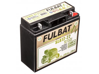 baterie 12V, SLA12-22, 22Ah, 210A, bezúdržbová MF AGM, 182x77x168 FULBAT (aktivovaná ve výrobě)