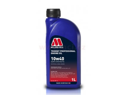 MILLERS OILS Trident Professional 10w40, polosyntetický, 1 l