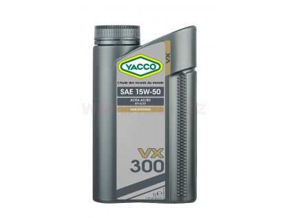 Motorový olej YACCO VX 300 15W50, 1 L