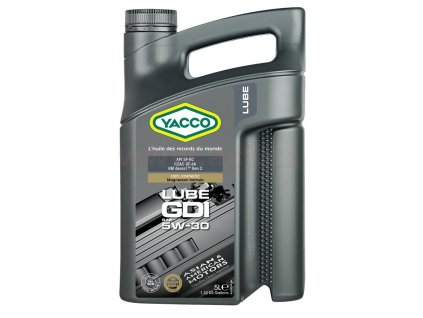 Motorový olej YACCO LUBE GDI 5W30, 5 L