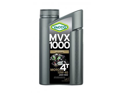 Motorový olej YACCO MVX 1000 4T 10W40, YACCO (4 l)