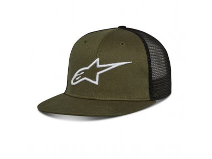 kšiltovka CORP TRUCKER, ALPINESTARS (zelená/černá)