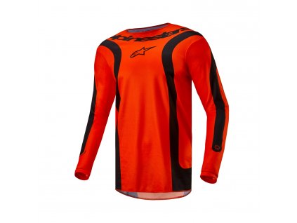 dres FLUID LURV, ALPINESTARS (oranžová/černá) 2024