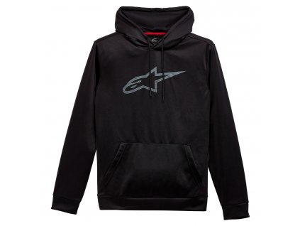 mikina INCEPTION ATHLETIC HOODIE, ALPINESTARS (černá)