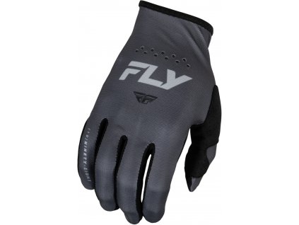rukavice LITE, FLY RACING - USA 2024 (šedá/černá)