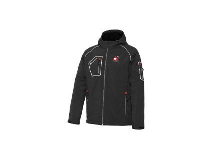 Bunda ACI Softshell zimní černá reflex prvky (Velikost/Provedení L)