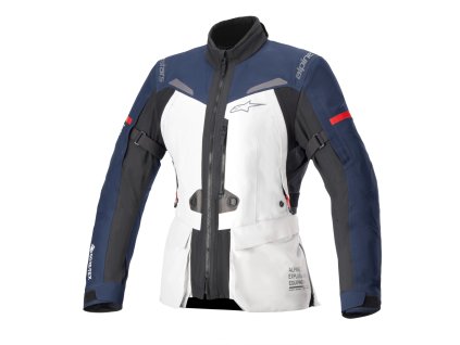 bunda STELLA ST-7 GORE-TEX, ALPINESTARS, dámská (světle šedá/modrá/černá) 2026 (Velikost/Provedení M)