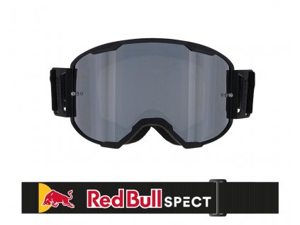 brýle STRIVE, RedBull Spect (černé mátné, plexi stříbrné zrcadlové)