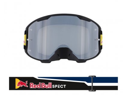 brýle STRIVE, RedBull Spect (černé mátné, plexi stříbrné zrcadlové)