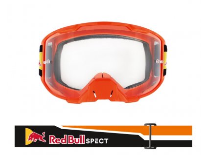 brýle STRIVE, RedBull Spect (oranžové mátné, plexi čiré)