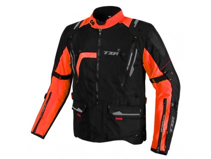 Moto bunda TXR Enduro černo - oranžová