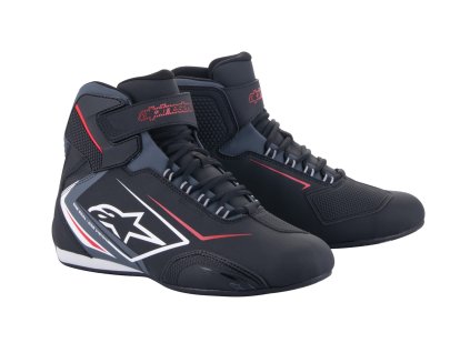 boty SEKTOR WATERPROOF, ALPINESTARS (černá/bílá/šedá) 2024