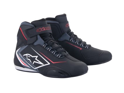 boty SEKTOR WATERPROOF, ALPINESTARS (černá/bílá/šedá) 2026 (Velikost/Provedení 45,5)