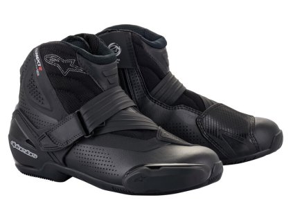 boty SMX-1 R VENTED, ALPINESTARS (černá, perforovaná obšívka) 2026 (Velikost/Provedení 42)